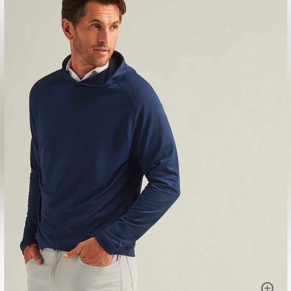 Peter Millar Pine Performance Hoodie - Picture 2 of 4